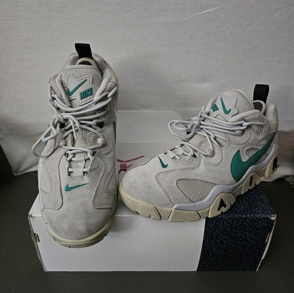 Nike Air Barage low grey fog/ Neptune green - Picture 5 of 7